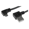 StarTech USB2AUB2RA2M 2m USB 2.0 A Right Angle To Micro B Right An...