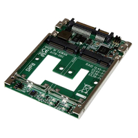 StarTech.com 25SAT22MSAT Dual mSATA SSD To 2.5” SATA RAID Adapter. ..