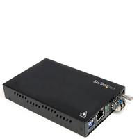 StarTech.com ET91000LC2 1000 Mbps Gigabit Multi Mode Fiber Media C...