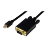 StarTech.com MDP2VGAMM3B Mini DisplayPort To VGA - 3ft - Active -. ..