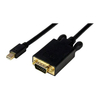 StarTech.com MDP2VGAMM6B Mini DisplayPort To VGA - 6ft - Active -. ..