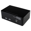 StarTech.com SV231DDVDUA 2 Port USB DVI VGA Dual Display KVM Switc...