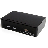 StarTech.com SV231DVIUA 2 Port USB DVI KVM Switch With Audio and U...