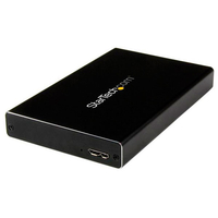 StarTech.com UNI251BMU33 2.5 USB 3.0 To IDE SATA External HDD Enc...