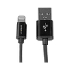 StarTech.com USBLT30CMB 0.3m Short Black Apple® Lightning Connecto...