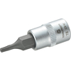 Toolcraft 1/4" Drive Socket With T-Profile Bit T10