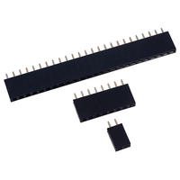 TruConnect 15 Way Single Row PCB Socket 2.54mm Pitch