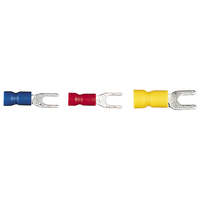 TruConnect 4.0mm Blue 24A Fork Connector Pack of 100