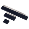 TruConnect 5 Way Single Row Right Angled PCB Socket 2.54mm Pi