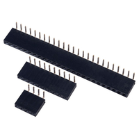 TruConnect 5 Way Single Row Right Angled PCB Socket 2.54mm Pi