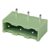 TruConnect 7.5mm Header Right Angle Closed 3 Way Terminal Block