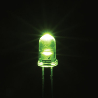 TruOpto OSG74L5111A 5mm Fluorescent Green 15° LED 22, 000MCD Water. ..