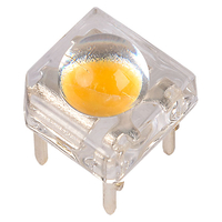 TruOpto OSM573Z2C1P 7.6mm 3 Chip Superflux Warm White LED 12000MCD