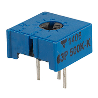 Vishay M63P504K 500k 63p 3/8in Cermet Trimmer Pot