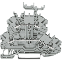 WAGO 2000-2234 N/N Double Deck Through/Through Terminal Block with...