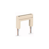 WAGO 2001-433 2-way 1-3 Insulated Push-in Jumper Bar 2001 Series Grey