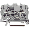 WAGO 2002-1421/1000-434 4 Conductor Red LED Terminal Block Grey