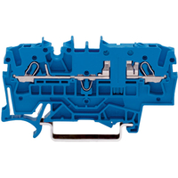 WAGO 2002-1604 2 Conductor Through Terminal Block with Test Option...