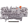 WAGO 2002-1972 Test Pt 2 Conductor Disconnect Terminal Block Orang...