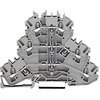 WAGO 2002-3258 Shield/L/L Triple Deck Shield/Through T-block Grey. ..