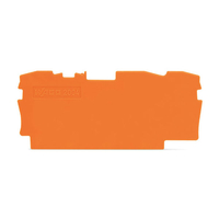 WAGO 2004-1392 1mm End and Intermediate Plate for 2004-1300 Series...