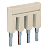 WAGO 2006-404 4 Way 41A Insulated Push-in Jumper Bar for 2006 Seri...
