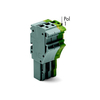 WAGO 2022-115/000-036 15p 1 Cond F Plug w Gnd Base Grn-ylw AWG 22-...