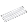 WAGO 209-543 WSB Quick Marker Horiz. (a,  b,  c,  e,  u,  v, x,  y,  z) 10...