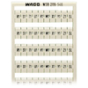 WAGO 209-546 WSB Quick Marker Horizontal (R1-Z1, SL) 10ea White