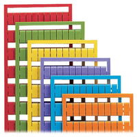 WAGO 209-566/000-005 WSB Quick Marker Horizontal (1-50) 2ea Red