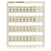 WAGO 209-968 WSB Quick Marker Vertical (A10.0-A19.7) 1ea White