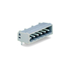 WAGO 231-434/001-000 MCS MIDI 4 Pole 12A 5mm Closed Horiz PCB Head...