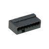 WAGO 243-208 MICRO PUSH WIRE® 8 Conductor 6A Splice Connector Dark...