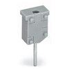 WAGO 249-137 Test Plug Module for 2-conductor Terminal Blocks Grey