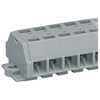 WAGO 260-202 2-way 4 Conductor Fixing Flanges Terminal Strip Grey. ..