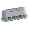 WAGO 260-208 8-way 4 Conductor Fixing Flanges Terminal Strip Grey. ..