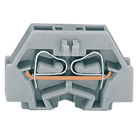 WAGO 260-323 2 Conductor Terminal Block Light Grey AWG28-16