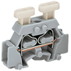 WAGO 261-424/341-000 4-way UL/CSA 2-Cndtr. 2 Push Btn. Flange Grey...