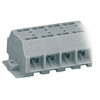 WAGO 262-261 11-way 12mm 4 Conductor Snap In Terminal Strip Grey A...