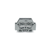 WAGO 262-301 2 Conductor Fixing Flanges Terminal Block Grey