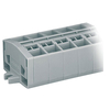 WAGO 264-212 12-way 4 Conductor Fixing Flanges Terminal Strip Grey...