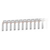 WAGO 270-417 17-way 18A Uninsulated Jumper for 3-Deck 4-Cndtr. T-B...