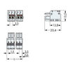 WAGO 2734-106 Female MCS-MINI 6P 3.5mm Push Buttons