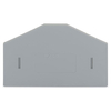 WAGO 281-348 2mm Intermediate Plate Grey