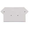 WAGO 281-353 3mm End Plate Light grey