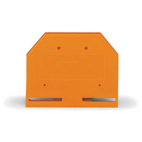 WAGO 282-301 4mm End and Intermediate Plate Grey