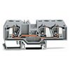 WAGO 284-993 10mm 3-cond. Through Terminal Block ATEX Ex-e II Grey...