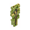 WAGO 769-502/000-016 1-conductor Center Module Codable 1-pole Grn-...