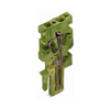 WAGO 769-503/000-016 1-conductor End Module Codable 1-pole Green-y...