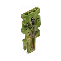 WAGO 769-503/000-016 1-conductor End Module Codable 1-pole Green-y...